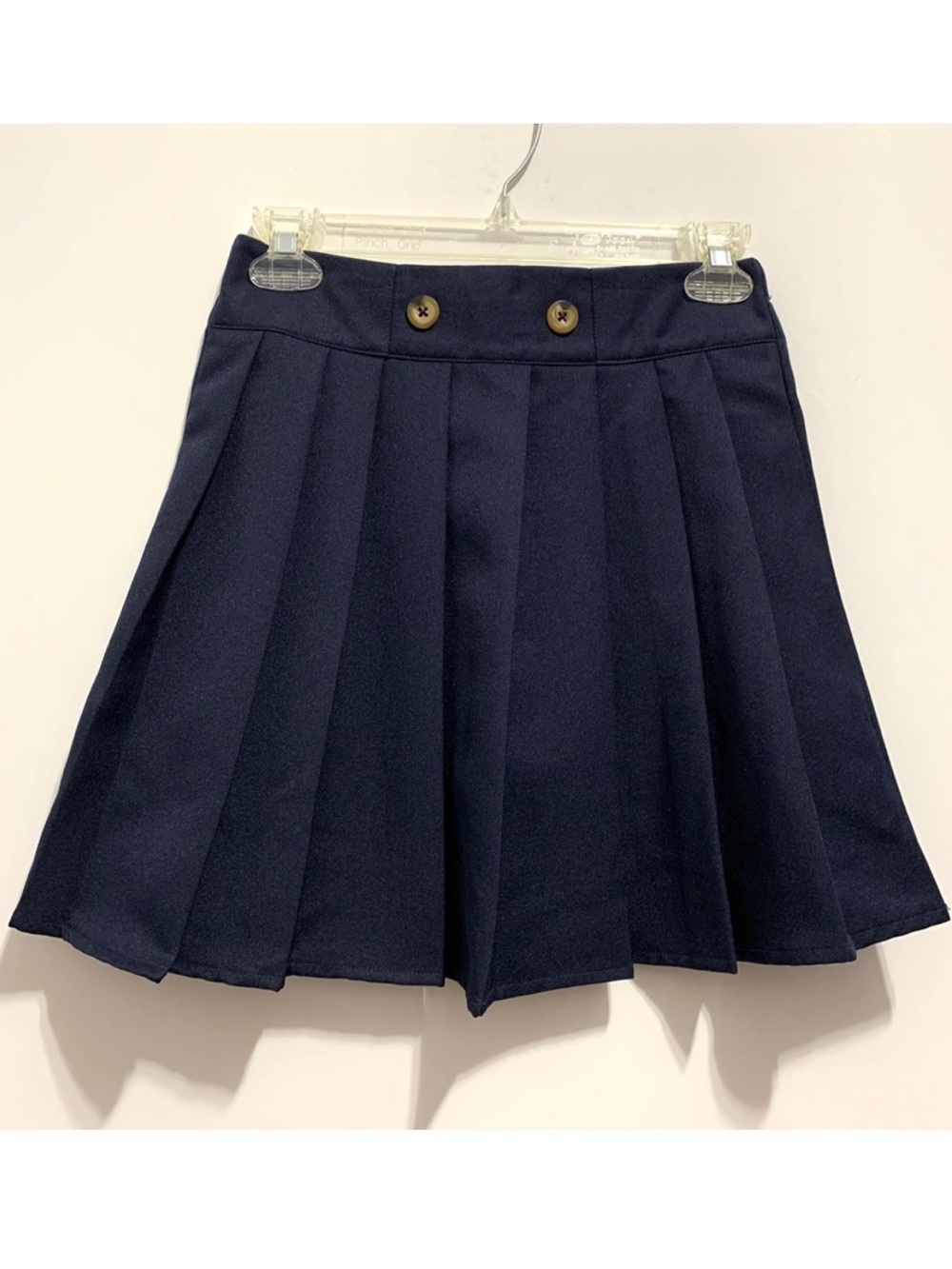 French Toast Navy Blue Pleated School Uniform Skirt / Skort